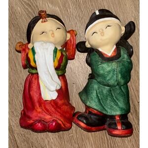 Korean Bride & Groom Banks by Shinan Art Figurine Statue